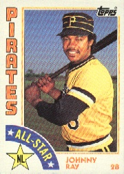 1984 Topps      387     Johnny Ray AS